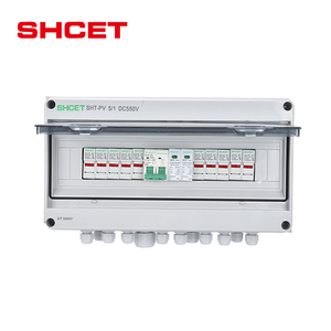 OEM工場1000V、2 4 6 8 12 16ストリング屋外IP665インチから1アウト防水配電ソーラーDCpvコンバイナーボックスSHCET - Product Image 1