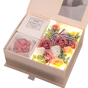 Sang trọng màu đen lớn cứng nhắc hộp các tông với nắp từ tùy chỉnh quần áo bao bì hộp giấy từ Hộp quà tặng - Product Image 6