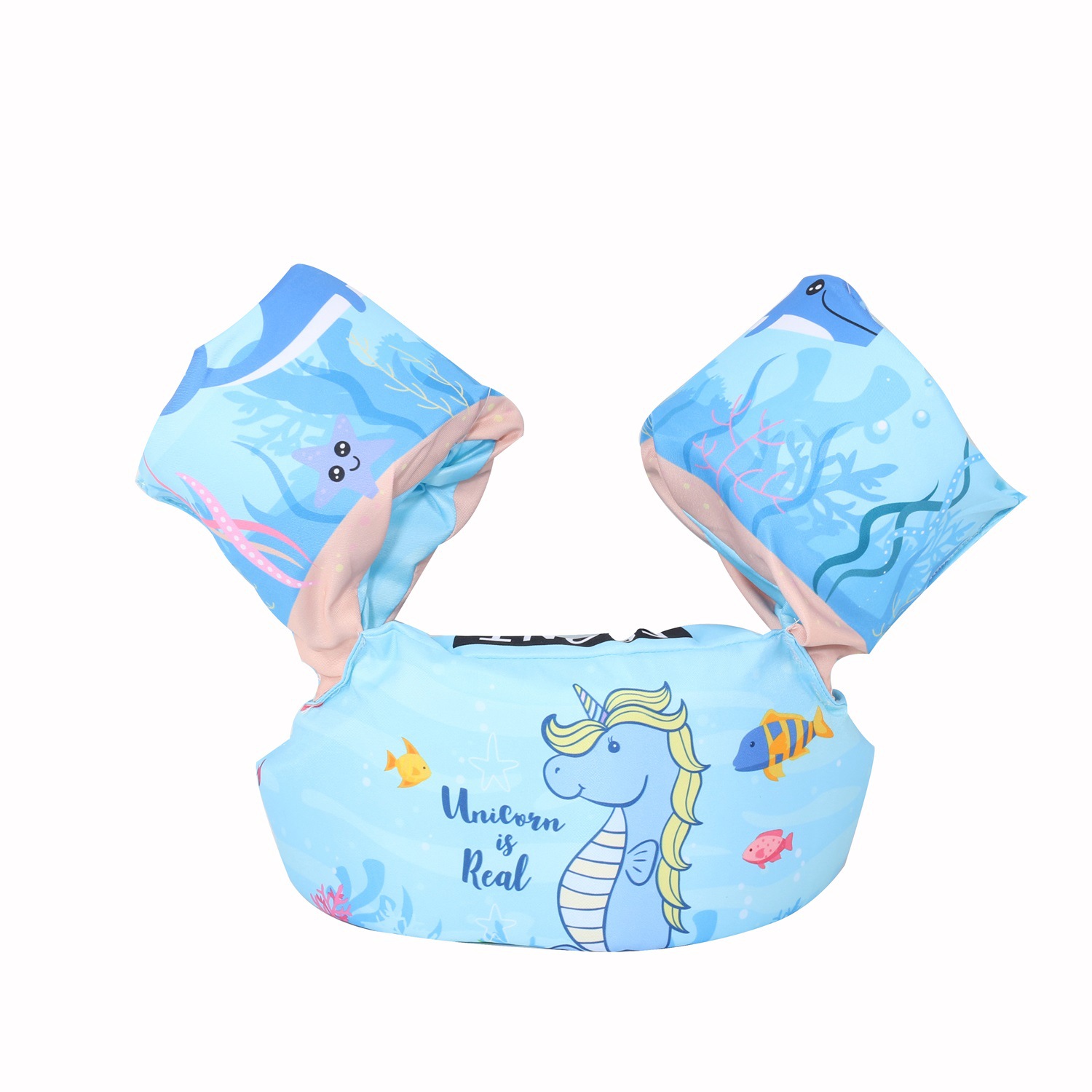 Hippocampe bleu clair