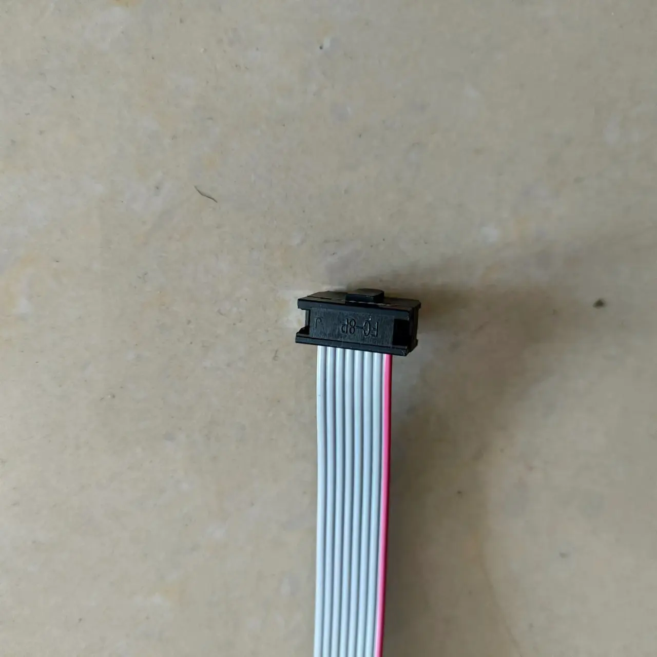 2,54mm 8p bis 8p 1,27mm IDC Flach band kabel mit variabler Länge mit Bump-Anschluss kabel anpassen