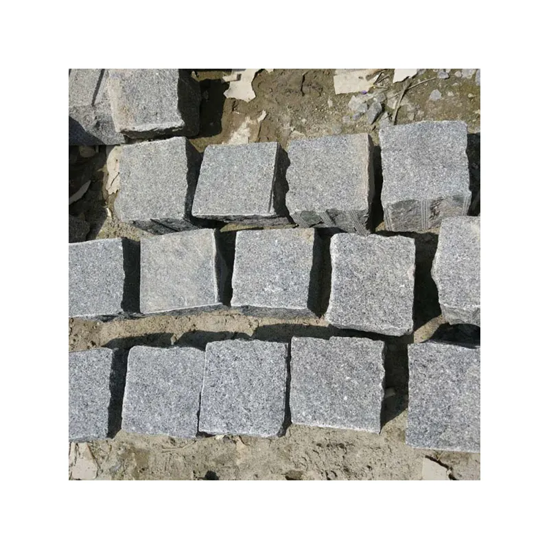 Подъездной тротуарный камень, черный базальтовый гранитный тротуарный камень, гранитная плитка, кубический камень, тротуарная плитка для патио