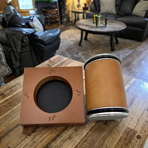 Bộ Dụng cụ mài dao kim cương 4 góc Tumbler gỗ rắn cán dao nhà bếp hai mặt với 15 18 20 25 độ - Product Image 3