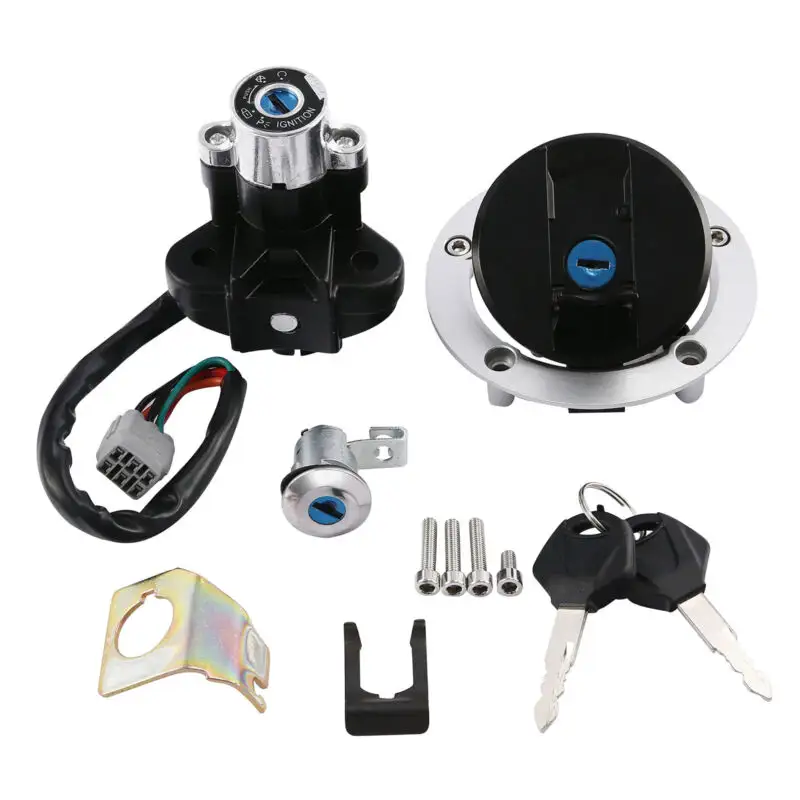 Tcmt XF-28104 Contactslot Lock Gas Cap Seat Lock Fit Voor Suzuki GSF650 Bandit 650 05-12