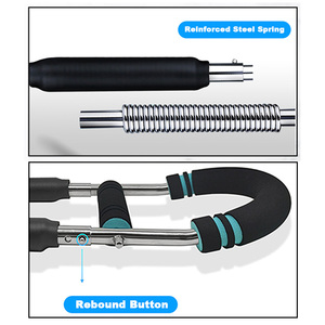 Xách tay hình chữ U Twister cánh tay Exerciser cá nhân tập luyện huấn luyện viên cho vai đào tạo cơ bắp thiết bị tập thể dục với tay Grips - Product Image 5