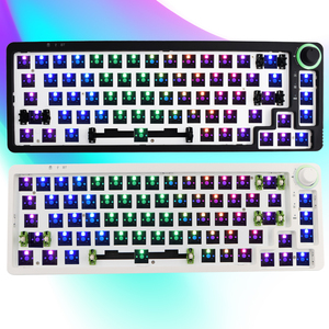 LK67/TM680 Hot Swap Mechanical <strong>Keyboard</strong> <strong>Programmable</strong> 3 Mode 3/5 Pins Switches <strong>Keyboard</strong> DIY Kit with Knob RGB Wireless <strong>Keyboard</strong> - Product Image 4
