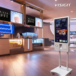 Kiosque de commande automatique de restaurant VISIGN Écran tactile de 21.5 à 32 pouces avec synchronisation de cuisine en temps réel et interface de menu multilingue - Product Image 2