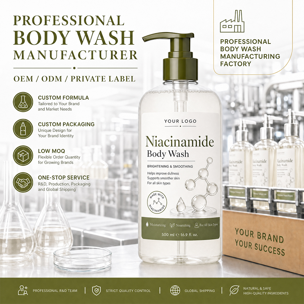 Gel douche à la niacinamide