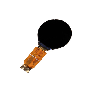 Super Mini 0,71 pulgadas 160*160 SPI pequeño redondo TFT LCD Módulo de pantalla 0,7 pulgadas 12 pines GC9D01 pantalla LCD Circular Panel táctil personalizado - Product Image 4