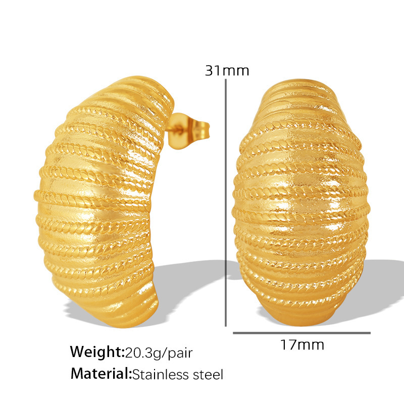 EH194 Gold earrings
