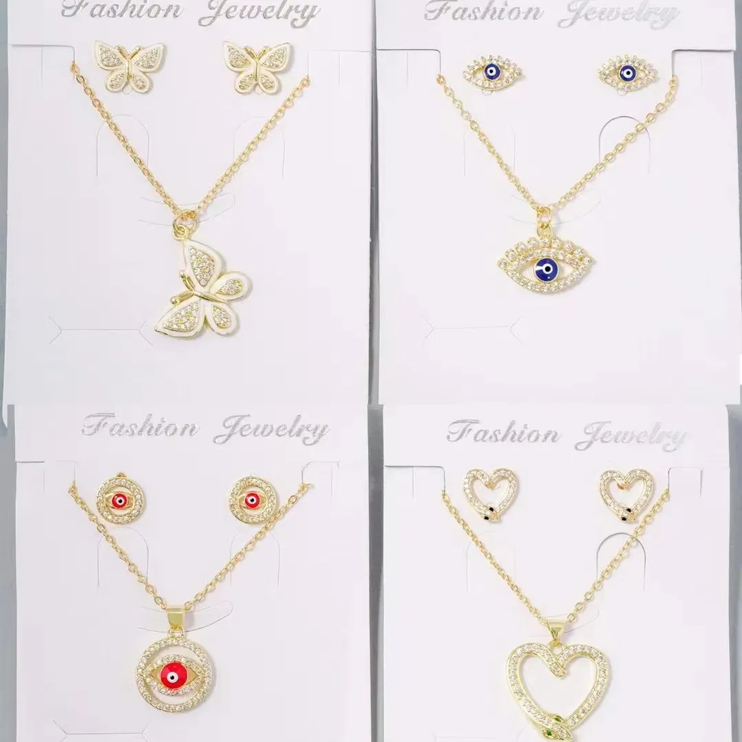 FORUIXI factory price custom cheap china wholesale jewelry sets stones alloy custom jewelry sets