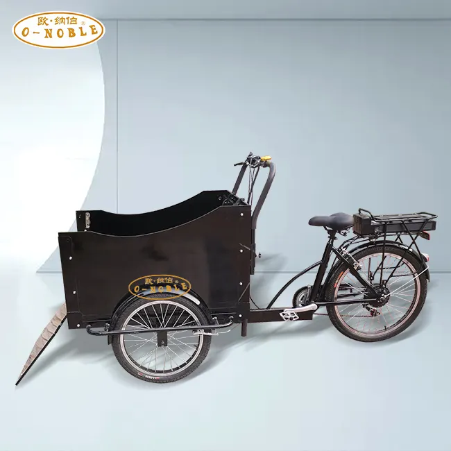 Электрический 3-х колесный грузовой велосипед для взрослых трехколесный велосипед с спереди два колеса самоката для семьи и детей