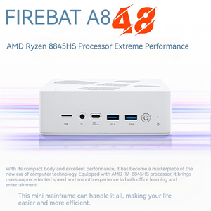 Fireat באיכות גבוהה a8 מיני pc <span class=keywords><strong>amd</strong></span> ryzen 7 8745h 8 ליבות 16 חוטי מערכת מותג מיני pc