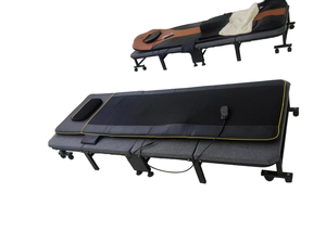 Vibromasseur électrique complet du corps Fonction de thérapie Chaleur <span class=keywords><strong>Massage</strong></span> confortable Matelas de lit avec musique audio - Product Image 6