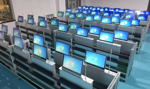 15-Inch Touch Screen LCD POS <strong>Monitor</strong> for Meeting Rooms Video Conference System with Translation and Voting Functions