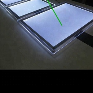 Tùy chỉnh kích thước LED ánh sáng backlit cạnh thắp sáng hình ảnh khung hình bán buôn LED cửa sổ tinh thể ánh sáng Hộp - Product Image 4