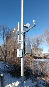 远程监控光学温度巷道公路路面状态传感器14合1 WiFi气象站 - Product Image 6