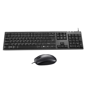 Black 104 Keys Business Ergonomic <strong>Keyboard</strong> <strong>Mouse</strong> Combo <strong>Computer</strong> Wired Usb <strong>Keyboard</strong> and <strong>Mouse</strong>