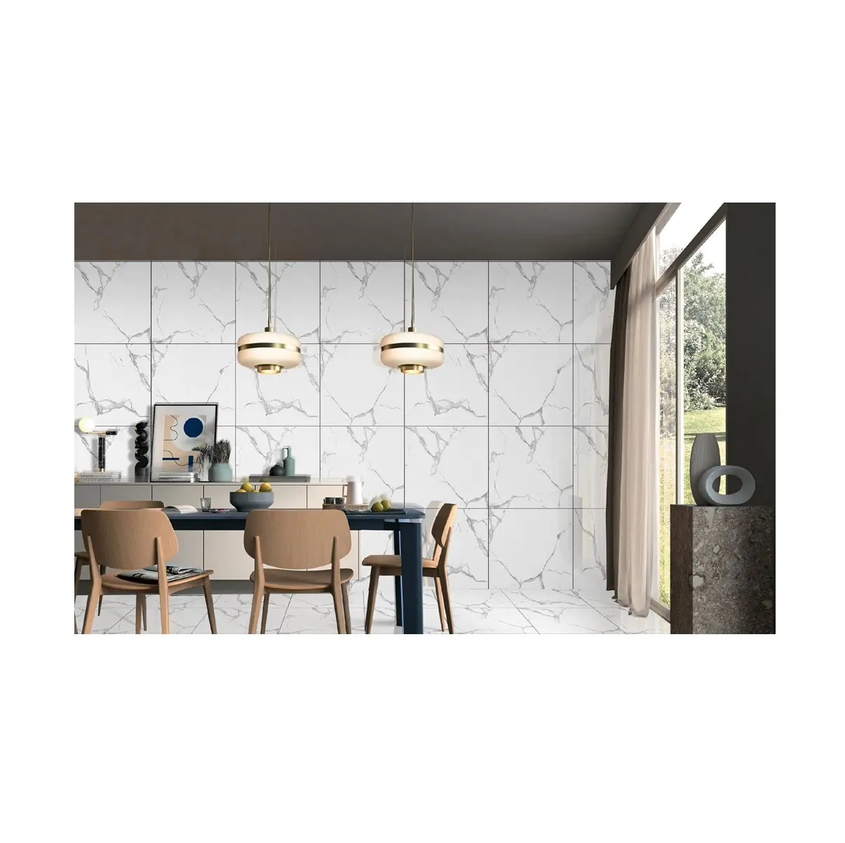 Fornitura diretta della fabbrica di piastrelle di porcellana lucide marmo bianco lucido 600x600m per la decorazione del pavimento della parete disponibile In quantità alla rinfusa