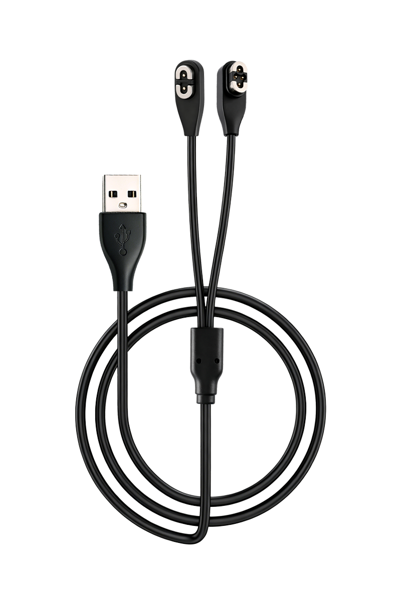 USB-A to 2Pin+4Pin Black
