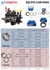 Anillo de leva de motor de combustible diésel 7123-309C para bomba de inyección Delphi - Product Image 6