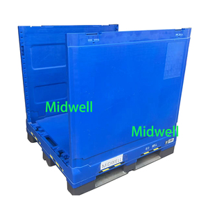 1200L大型IBCプラスチックタンクパレット容器ウォーターオイル化学液体貯蔵およびロジスティック輸送用 - Product Image 4