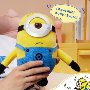 MINISO <strong>Minion</strong> Series 9-inch Stuart Plush Toy Polyester Material Cute Dolls Collection <strong>Wholesale</strong> and Customization