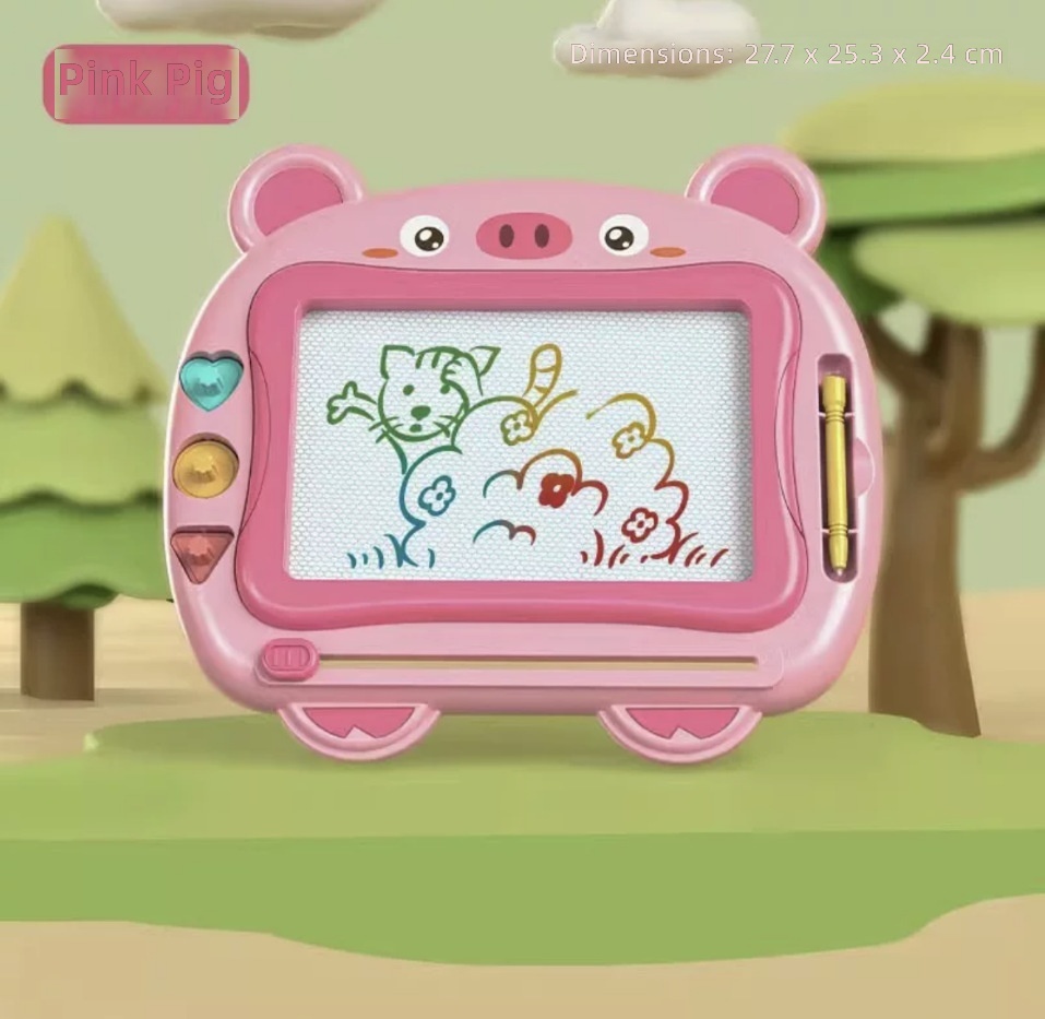 Powder pig magnetic small drawing board