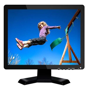 Monitor de pantalla de seguridad legible con luz solar de alto brillo de escritorio 15 17 19 pulgadas pantalla cuadrada CCTV vigilancia HD BNC Monitor - Product Image 1