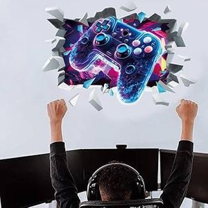 ゲーマーの壁のステッカー、壁のためのゲームのステッカー、ゲームの壁のデカール、壁のための男の子の寝室のステッカー、プレイルームのための壁のデカール