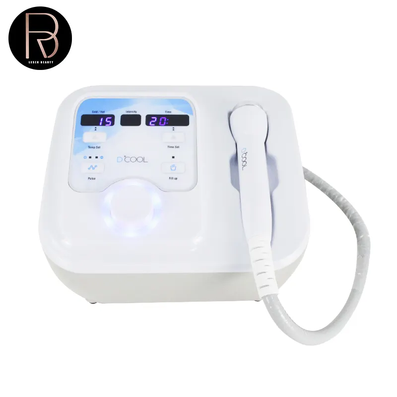 Portable Cryo Facial Cooling Massager Electroporation Machine For Skin Rejuvenation