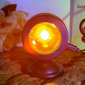 High Quality RGB Sunset Projector <strong>Lamp</strong> Remote Control Minimalist ABS Black PC Body LED Light Excellent <strong>Value</strong> Fast Shipping - Product Image 1