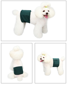 कस्टम अच्छी कीमत पेट लपेटे पुरुष कुत्ते डायपर सुरक्षित बैंड पुनः प्रयोज्य पुरुष रप धोने योग्य पुरुष कुत्ते डायपर - Product Image 6