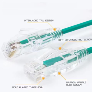 CAT6 Cat6A UTP CCA Ethernet True CABLE Network LAN 28AWG BC PVC Ethernet CABLE Patchcord - Product Image 4