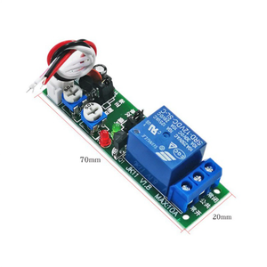 HY-01 Adjustable <strong>Delay</strong> Relay Module - Infinite Loop/Single Cycle Mode Multi-Function Timer Circuit Board - Product Image 3