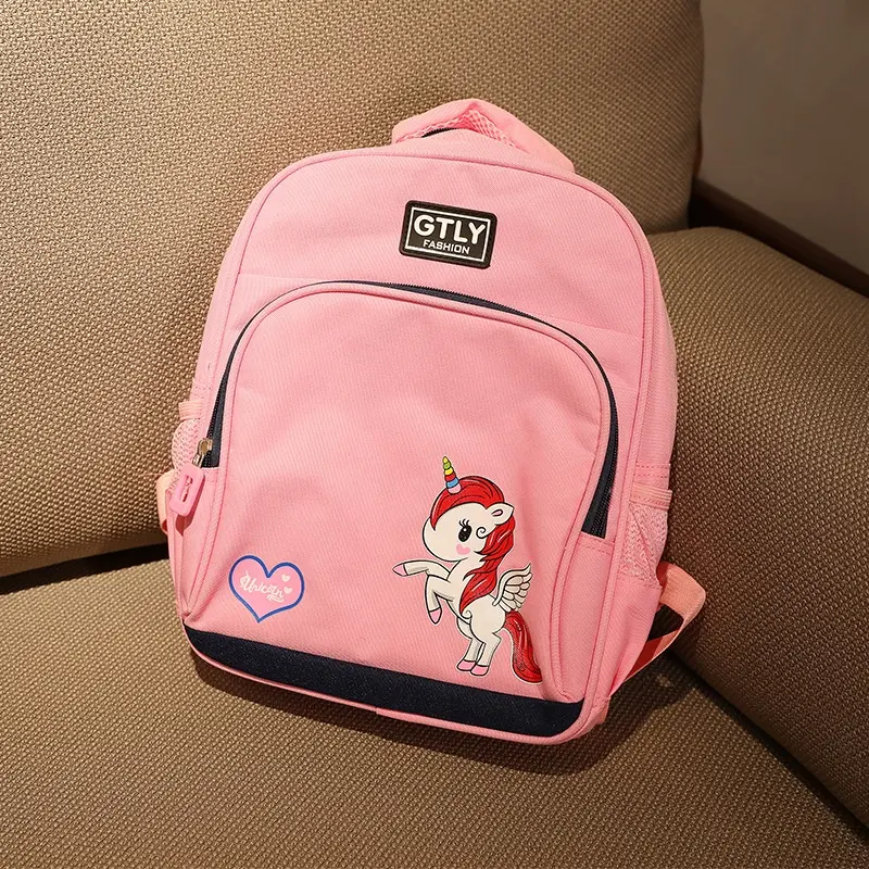 DL2830 귀여운 어린이 학교 가방 3D 만화 동물 봉제 어린이 배낭 유치원 소년 소녀 책가방 미니 작은 배낭