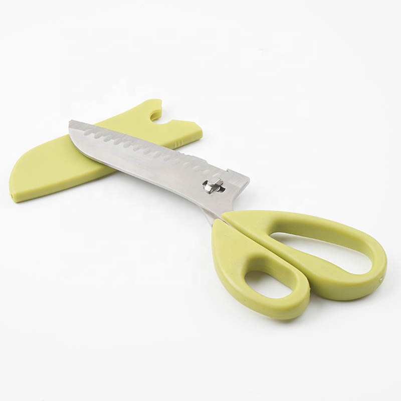 Promotional Various Durable Using Stainless Steel Kitchen Multi- functional Scissor