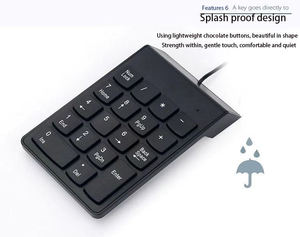 Factory Wholesale K2 Numerical Calculator <strong>Keypad</strong> <strong>Numeric</strong> <strong>Keypad</strong> Wired USB <strong>Numeric</strong> <strong>Keypad</strong> - Product Image 6