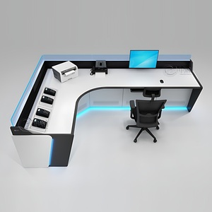 Sala di controllo mobili Data Center professionale multi Computer Workstation comando centro Console tavolo - Product Image 1