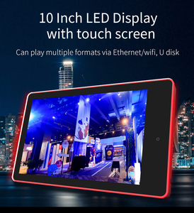 Custom 10.1 pollici NFC POE sala conferenze Scheduler Digital Signage RK3566 sala riunioni Android tablet con luci a quattro lati - Product Image 4