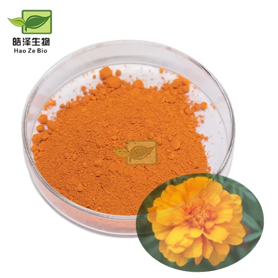 Fabrika xanthophyll marigold çiçek özü 20% lutein zeaksantin