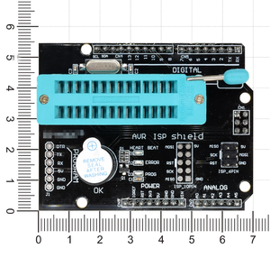 Arduino için AVR ISP programlanabilir genişleme kalkanı devre kartı modülü Mega2560 atmeganano Nano Pro Mini modülü Bootloader