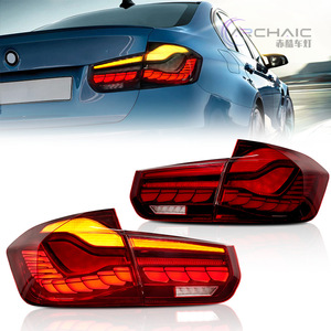 ไฟท้ายรถ BMW 3 Series F30/F35ไฟ LED โมเดลมังกรประกอบกับเลนส์สีแดงใสแรงดันไฟฟ้า12V ใหม่และสภาพการใช้งาน - Product Image 4