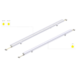 Hızlı kurulum 160Lm/W T5 T8 tüp değiştirme Led ışık için lineer kanal sistemi - Product Image 3