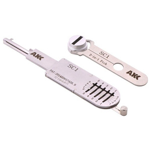 AKK araçları KW1 5 Pin 2-IN-1 k-wikset kapı kilitleri için seçim kilit seçim ve dekoder çilingir araçları - Product Image 4