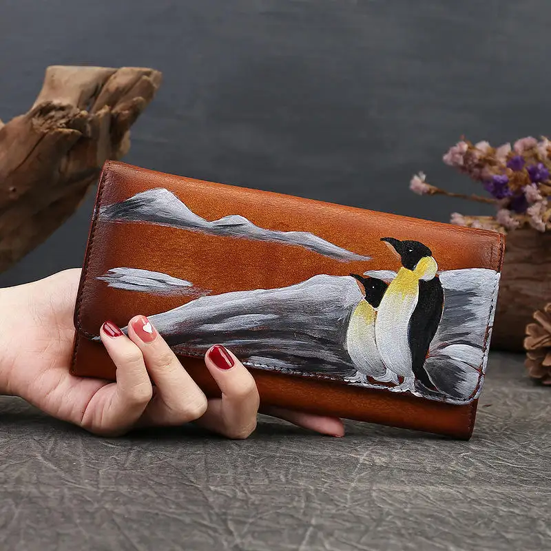 Customizable Sublimation Competitive Price Womens Travel Thin Wallets Custom or Standard Good Price Leather Wallet Men No Brands