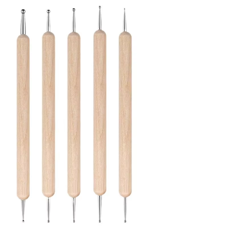 5 stylos perforateurs à points en bois01