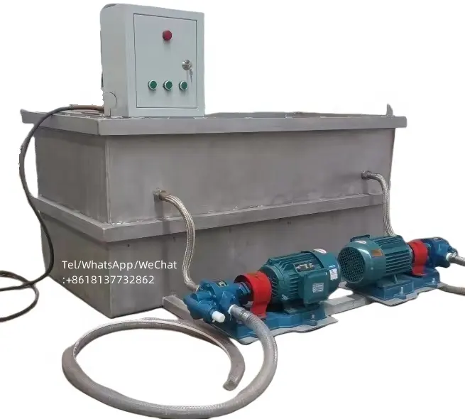 Venda quente de fábrica 100C-1700C óleo de têmpera elétrico industrial/piscina de água/tanque com sistema de agitação e transferência de líquidos