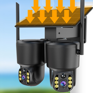 StarEye Solar 4g <strong>Camera</strong> 360 Degree Remote Control Dual Lens Solar 4g Sim Card <strong>Camera</strong> 4k Color Cellular Security Cameras 4g Lte - Product Image 2
