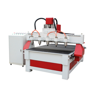 Multi-Head Automatic <strong>CNC</strong> <strong>Router</strong> for Furniture 3D Statue Making NC Studio Mach3 <strong>Control</strong> System New Used Gear for Home Use PVC