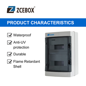ZCEBOX OEM/ODM 1 <strong>Input</strong> 1 <strong>Output</strong> 1000V Pv Combiner Box Plastic Electric Outdoor Waterproof IP65 Panel Mounted Distribution Box - Product Image 4